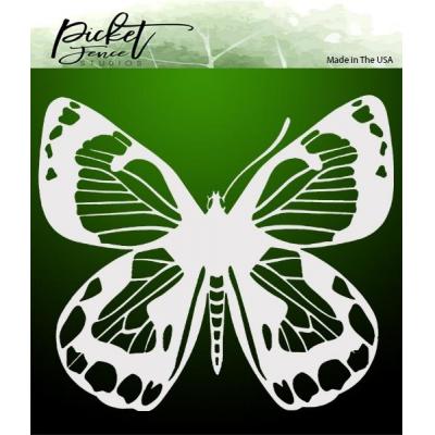 Picket Fence Studios Stencil - Zing Butterfly